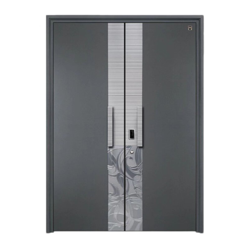 Aluminum Entrance Door - Double Anti-Theft Intelligent Explosion-Proof Swing