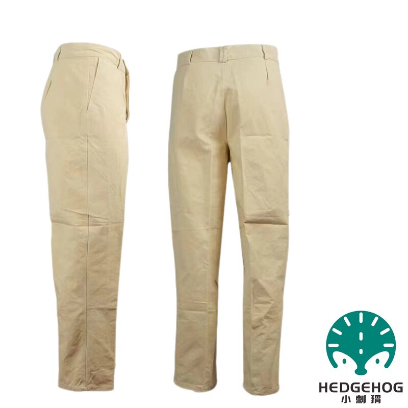 Heavy Industry Welding Suit - Thickened Canvas Zipper Design Labor Protection