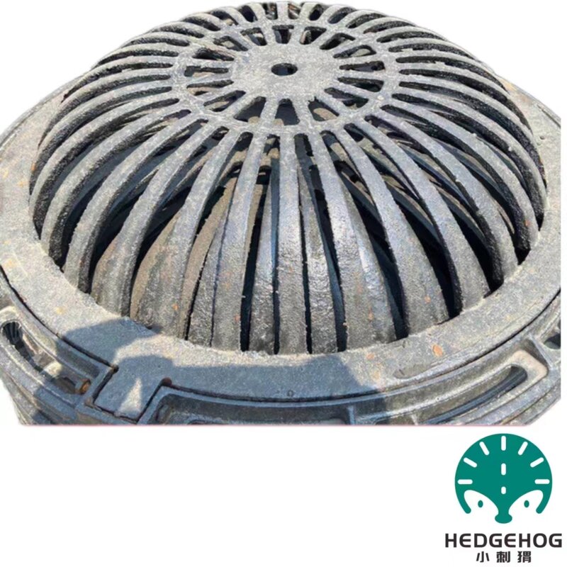Ductile Iron Round Manhole Cover - for Rainwater & Sewer Government Project Roadway
