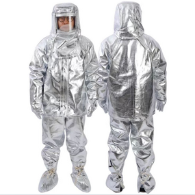 Flame Retardant Safety Clothing - 1000 Degree Aluminum Foil High Temperature Work