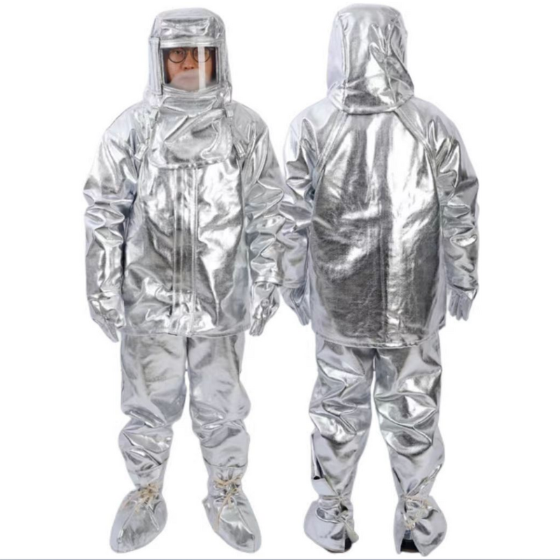 Flame Retardant Safety Clothing - 1000 Degree Aluminum Foil High Temperature Work
