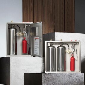 Kitchen Fire Extinguishing System - Stainless Steel Automatic with Certification