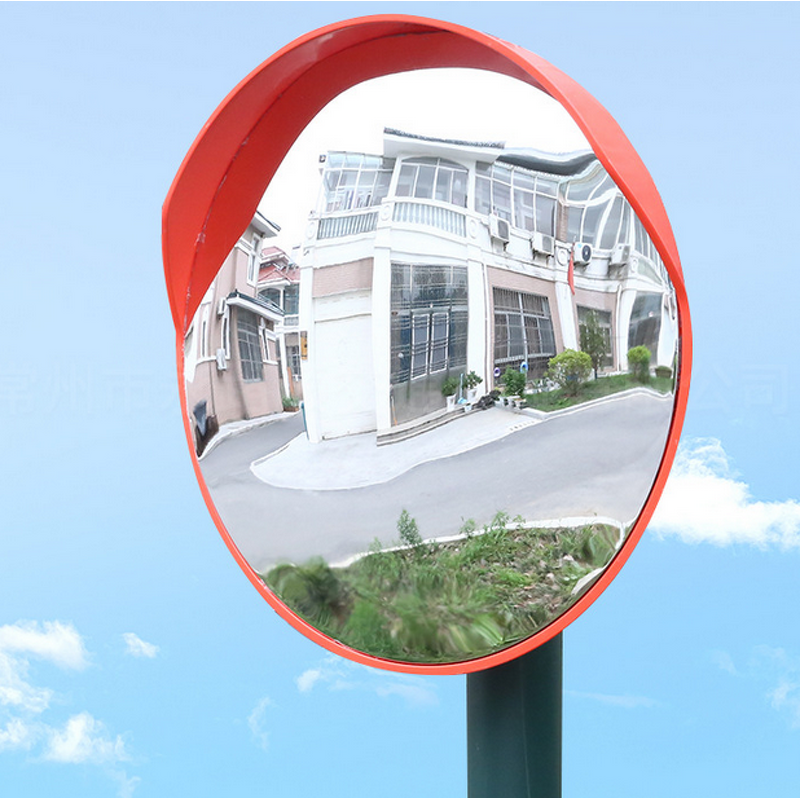 Traffic Reflector Spherical Mirror - Outdoor & Indoor Wide-Angle for Road Turning