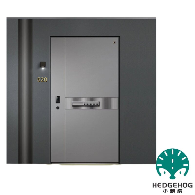 Aluminum Entrance Door - Double Anti-Theft Intelligent Explosion-Proof Swing