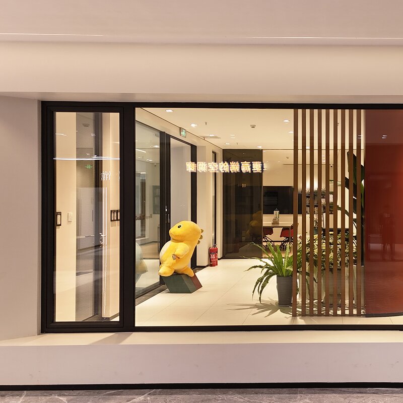 Aluminum Alloy Swing Window - Internal Opening with Tempered Glass & Magnetic Screen