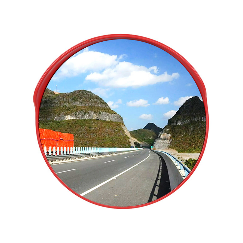 Traffic Reflector Spherical Mirror - Outdoor & Indoor Wide-Angle for Road Turning