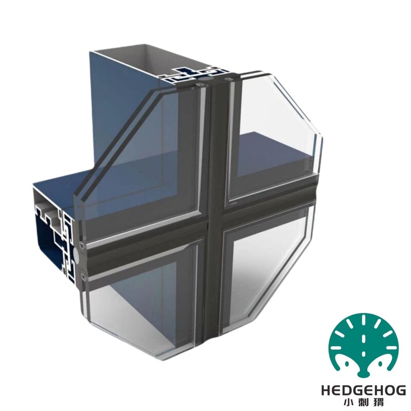 Insulating Glass Curtain Wall - for Large Shopping Mall High-Rise Building