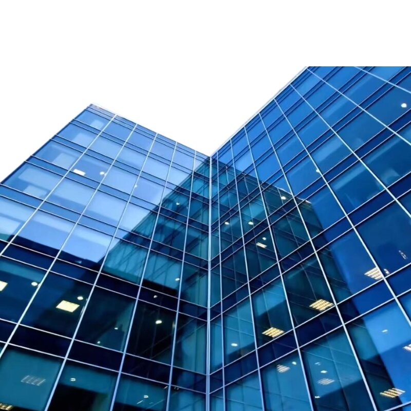 Insulating Glass Curtain Wall - for Hotel Business Building Energy Saving