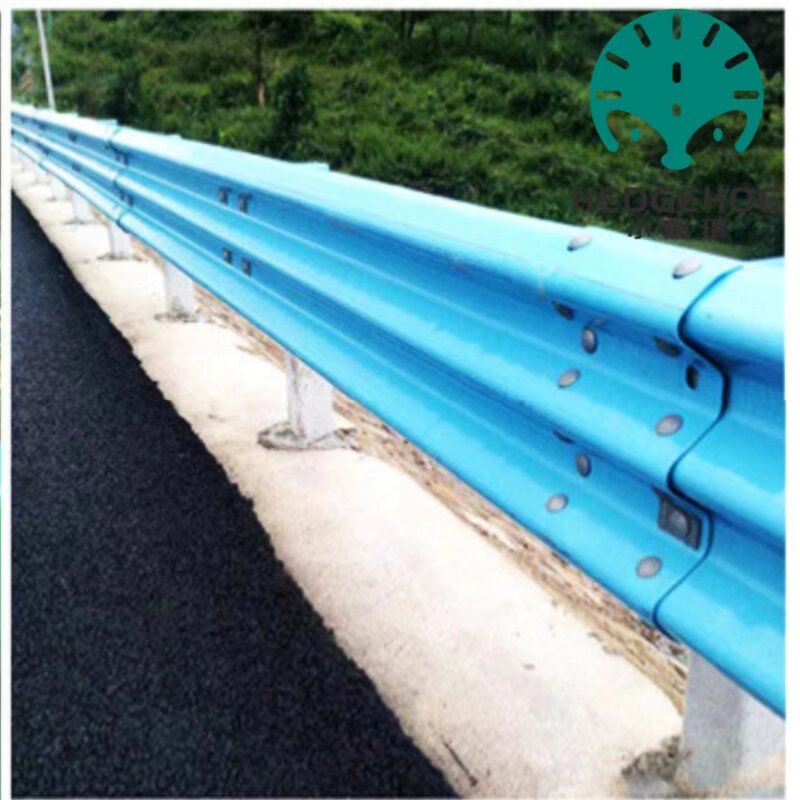 Highway Crash Barrier - Hot-Dip Galvanized Corrugated Guardrail Board