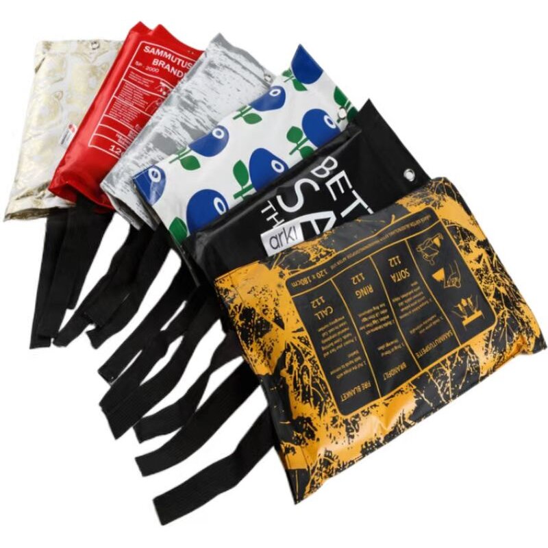 Glass Fiber Cloth Blanket - Alkali-Free Fire Resistant for Home Factory Car