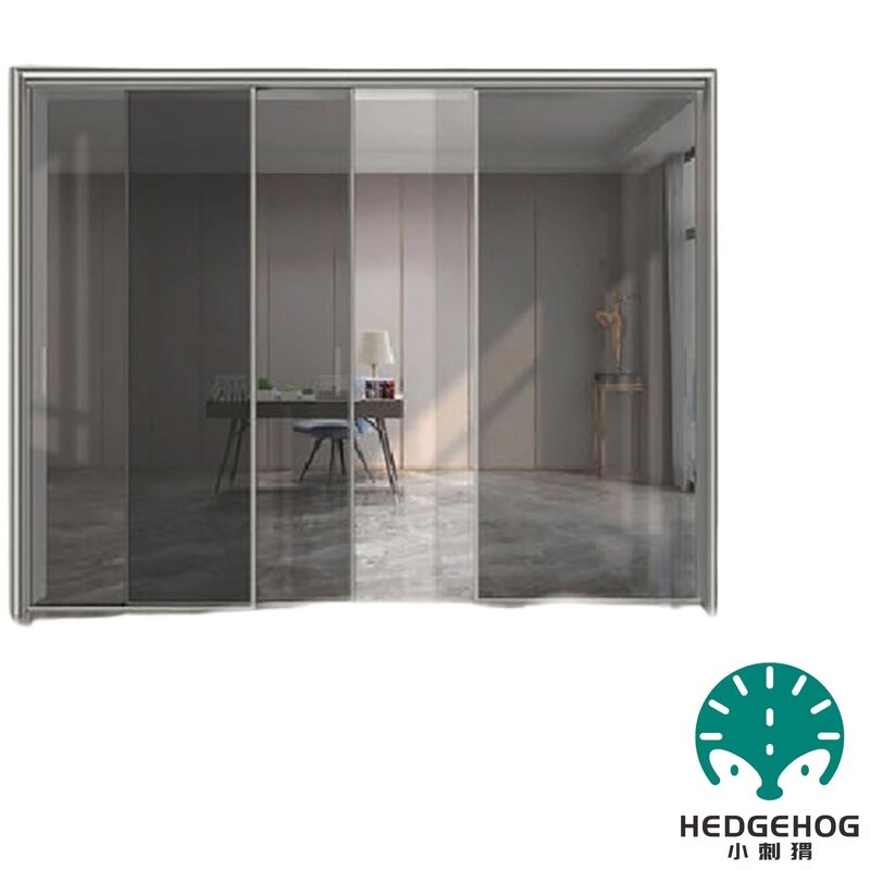 Aluminum Alloy Sliding Door - Quad Linkage Waterproof Glass Balcony