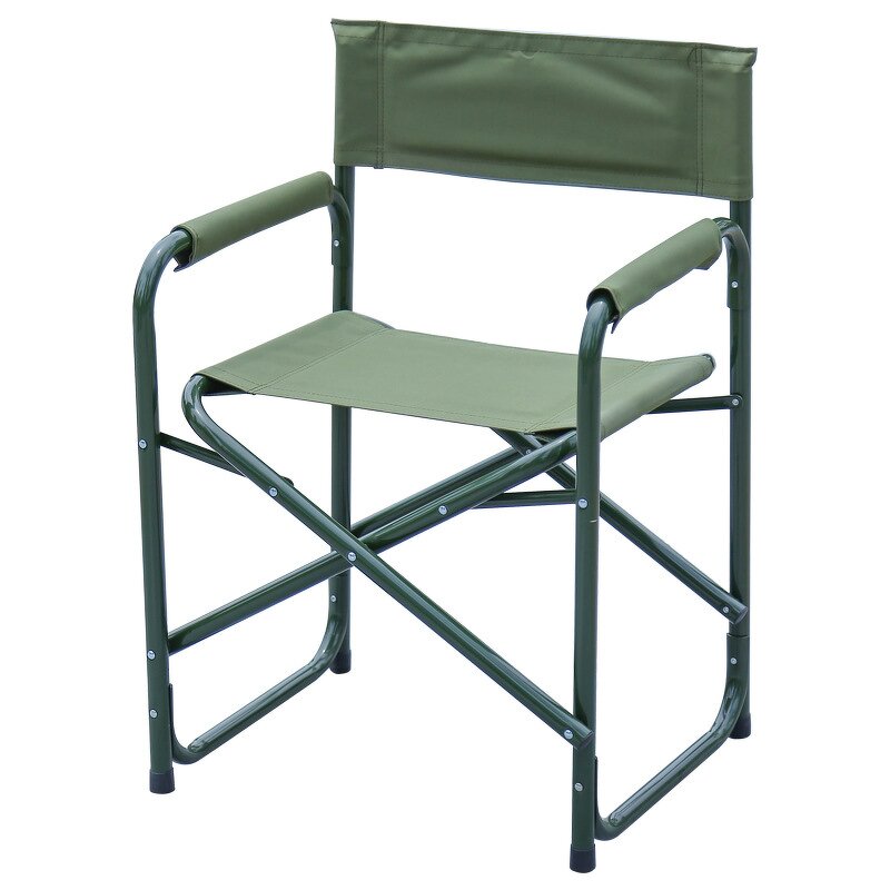 Portable Folding Director Chair - Double Oxford Cloth Outdoor Logo Printing