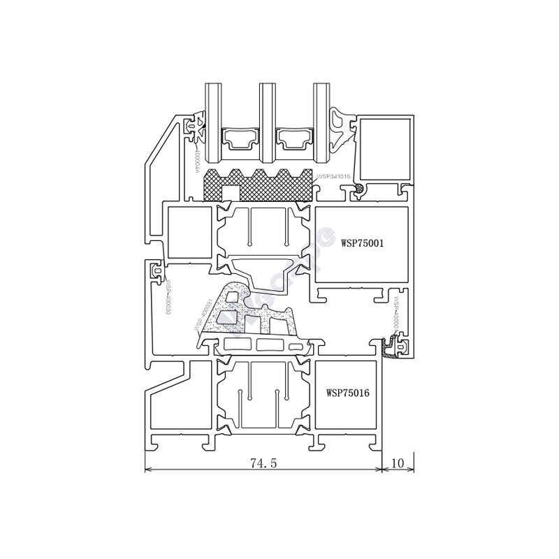 Aluminum Alloy Swing Window - Internal Opening with Tempered Glass & Magnetic Screen