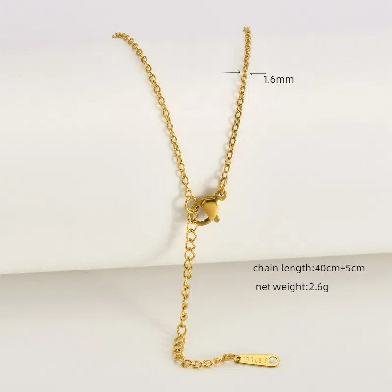 Stainless Steel Cuban Chain Manufacturer - 18k Gold Plated Snake Figaro Necklace High Quality Jewelry