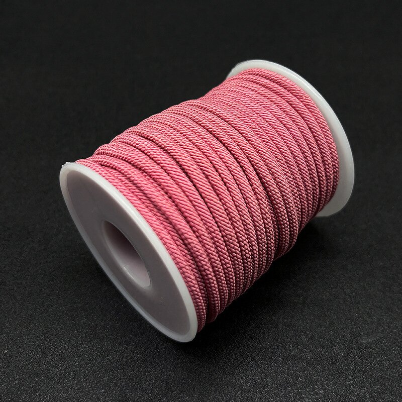 Cord for DIY Jewelry Manufacturer - 2.5MM/3MM Core-Spun Milan Braided Ropes Semi-finished Christmas Findings