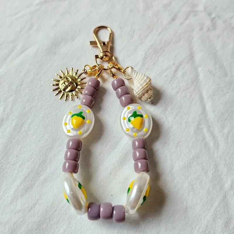 Women Fashion Keychain Manufacturer - Cute Trendy Bag Charm Interchangeable Pendant Crystal Key Chains