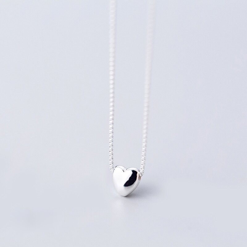 925 Silver Necklaces for Women Manufacturer - Heart Pendant Sample Jewelry Wholesale