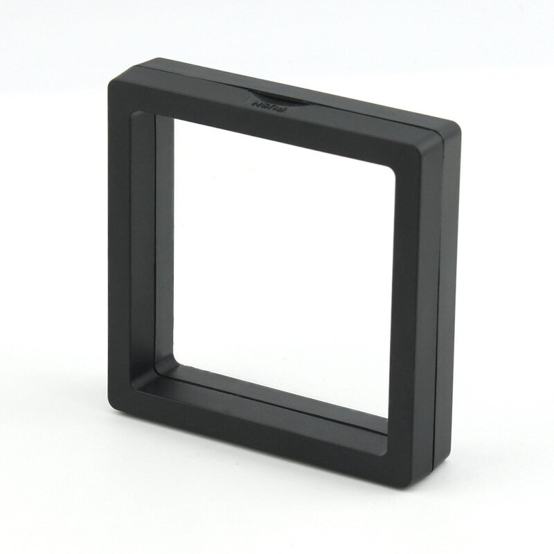 Jewelry Display Case Manufacturer - 3D Floating Transparent PE Film Storage Box for Rings Bracelets Necklaces