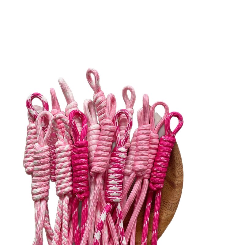 Handcrafted Lanyard Charm Manufacturer - 56 Colors Models Braided Nylon for Keychain Kettle Rope Bag Hanging