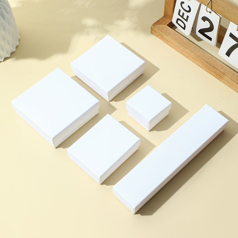 Jewelry Paper Boxes Manufacturer - Customized Logo for Necklace Bracelet Gifts Travel Packaging