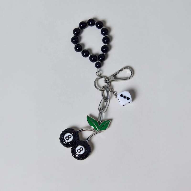 Creative Keychain Manufacturer - Star Billiards Black 8 Lucky Dice Pendant Bag Charms Hangings