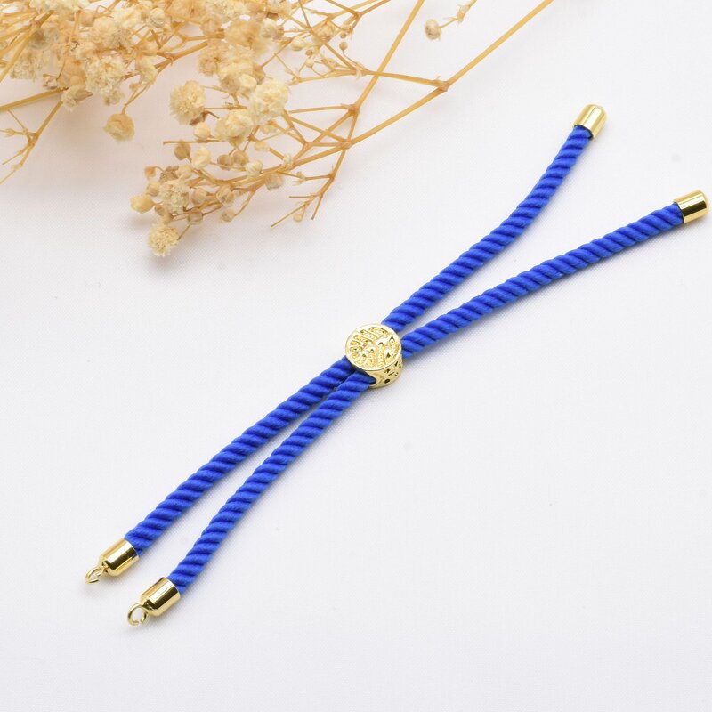 DIY Bracelet Accessories Manufacturer - 18K Gold Clasp Semi-Finished 3MM Milan Ropes Push-Pull Hand Strings