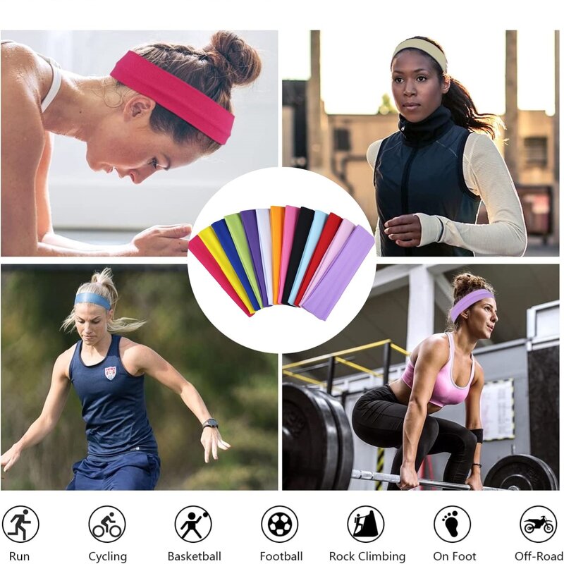 Sports Headband for Women Manufacturer - Comfortable Premium Black Hair Accessories Hot Selling Makeup