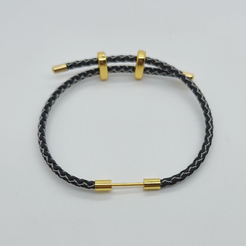 Steel Wire Rope Bracelet Manufacturer - Push-pull Semi-finished Cord Accessories for DIY Jewelry Making