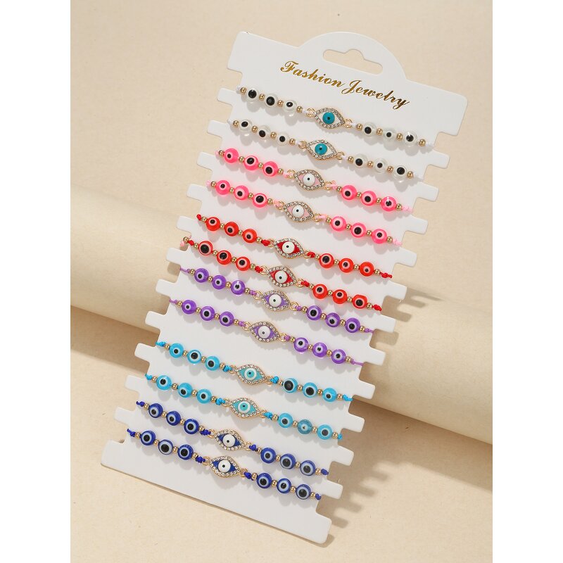 Colorful Bracelet Set for Women Manufacturer - Oil Dripping Fashion Jewelry New Trendy