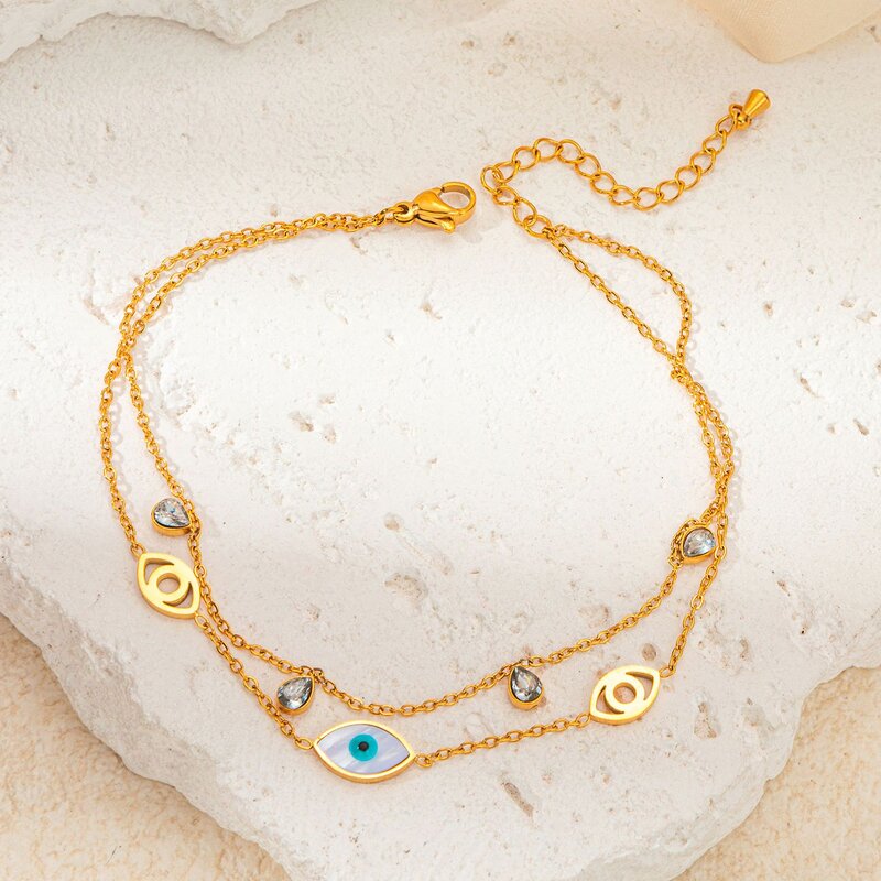 Multifunctional Ankle Chain for Women Manufacturer - 18K Stainless Steel Non Fading Elegant Temperament Daily Wear