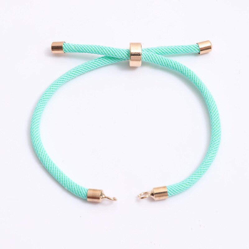 Adjustable Slider Bracelet Accessories Manufacturer - Milan Silk Cord Hand Ropes Half-Finished for Customizable Bangles