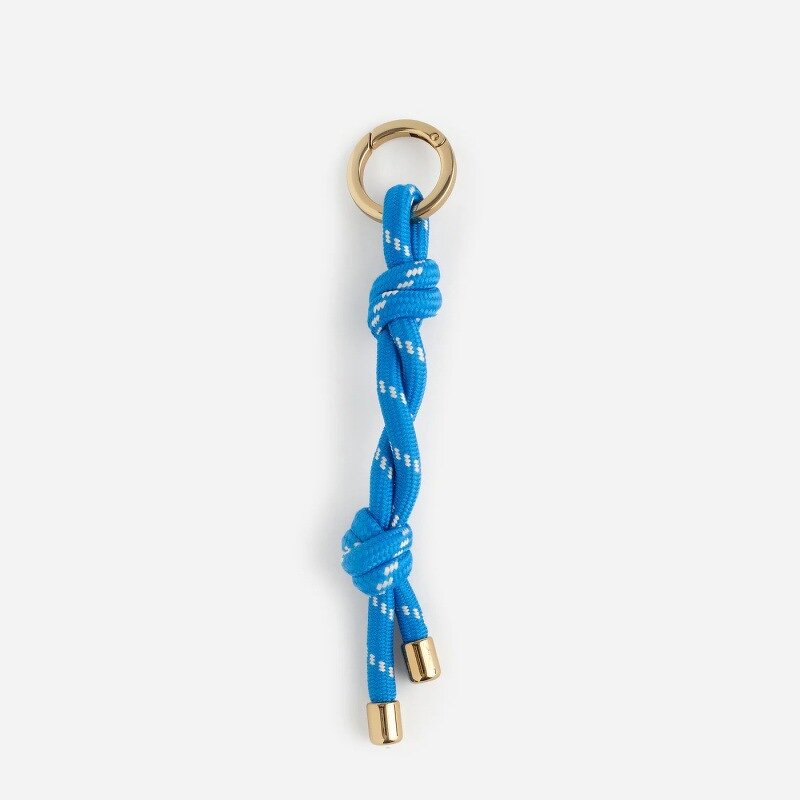 Mobile Phone Lanyard Keychain Manufacturer - Minimalist Knotted Handmade Colorful Braided Anti Loss Bag Charms