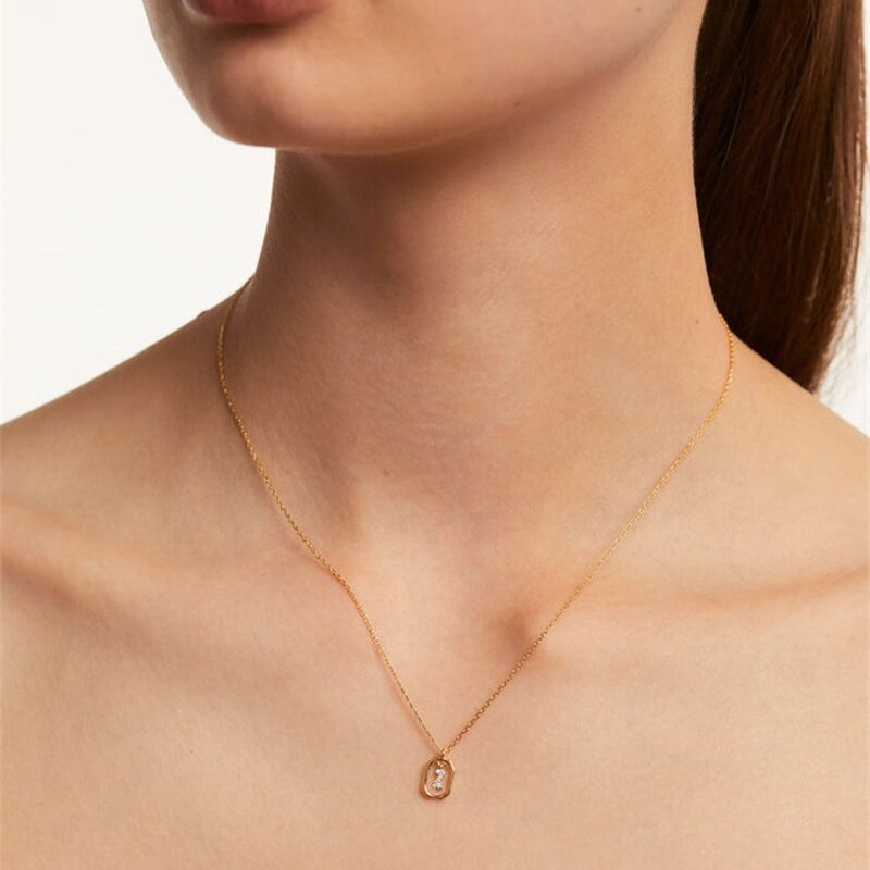 925 Silver Letter Necklace Manufacturer - Alphabet Charm Initial for Men & Women Trendy Fashion Jewelry