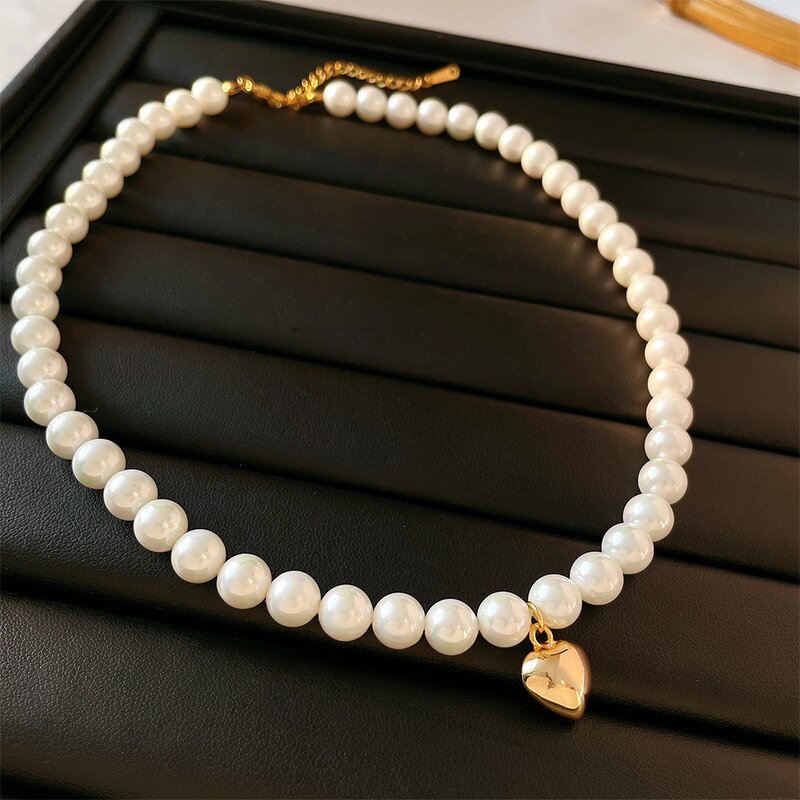 French Retro Pearl Collarbone Chain for Women Manufacturer - Personalized Versatile Fashionable Design
