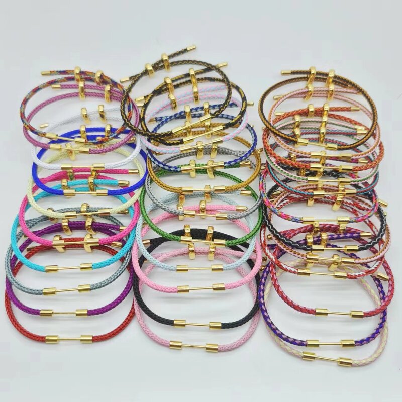 Steel Wire Rope Bracelet Manufacturer - Push-pull Semi-finished Cord Accessories for DIY Jewelry Making