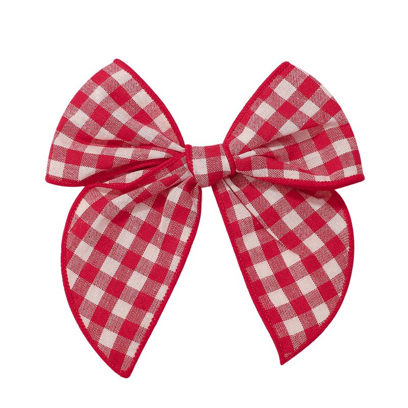 Hair Barrettes for Children Manufacturer - Christmas Gifts Satin Bows Large Bowknot Hairpins Long Hair Clips