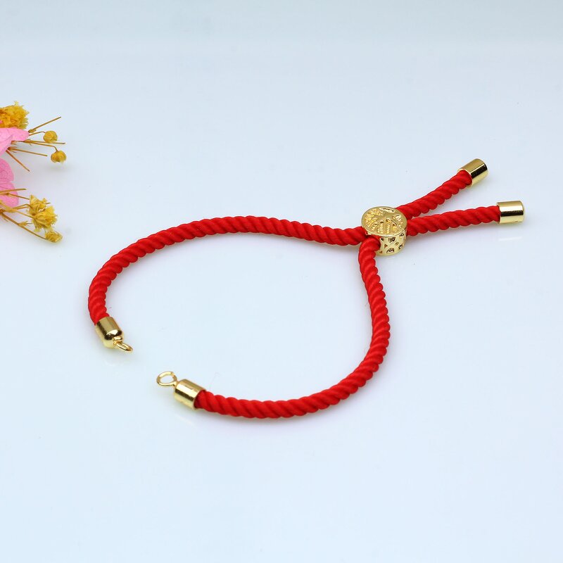 Nylon Milan Cord for Jewelry Making Manufacturer - Twisted Semi-Finished Hand Ropes Brass Drawstring Slip Bracelet