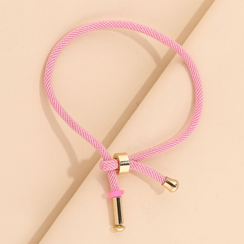 Lucky Braided Bracelets Manufacturer - Unisex Multicolor Adjustable Nylon Cord for DIY Bracelets Making