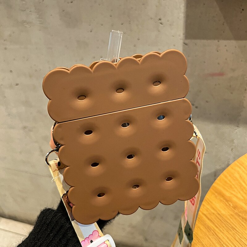 Leakproof Kids Water Bottle Manufacturer - New Creative 380ml BPA Free Reusable Plastic with Strap