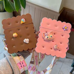 Leakproof Kids Water Bottle Manufacturer - New Creative 380ml BPA Free Reusable Plastic with Strap