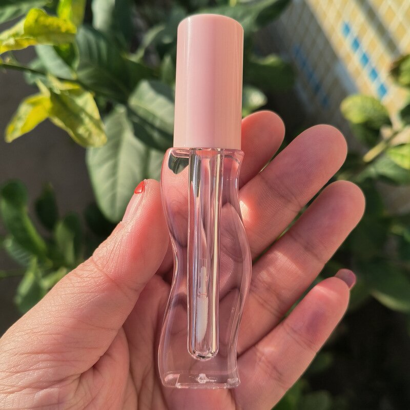 Cosmetic Packaging Tubes Manufacturer - Custom Square Mini Water Corrugated ABS Wavy Lip Gloss