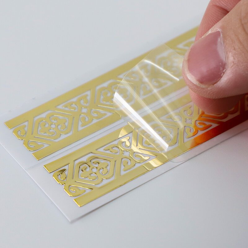 Metal Transfer Sticker Manufacturer - Hot Melt Adhesive UV for Plastic Glass Metal Perfume Bottles