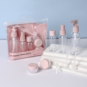PET Travel Jar Set Manufacturer - Wholesale 30ml Clear Portable Pump Sprayer for Shampoo Body Wash