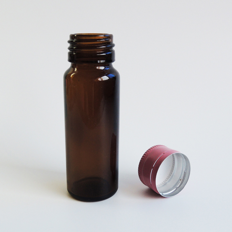 Brown Glass Bottle Manufacturer - 50/30/20ml Oral Liquid Syrup with Screw Cap Seal for Liquids