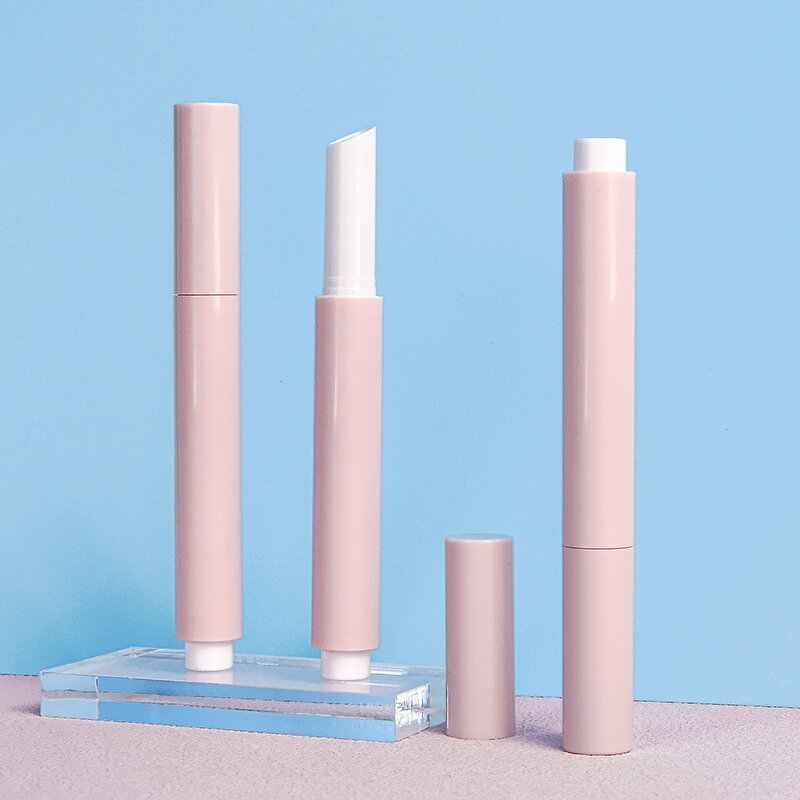 Lip Gloss Lipstick Pen Tube Manufacturer - Best-Selling Double-Head 3g Round Press Packaging
