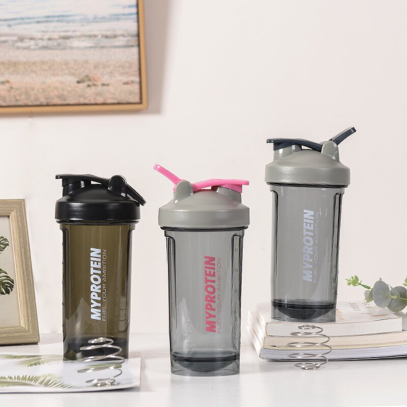 Protein Fitness Blender Manufacturer - Custom Eco-Friendly 500ml Plastic with Clear Direct Drinking Lid