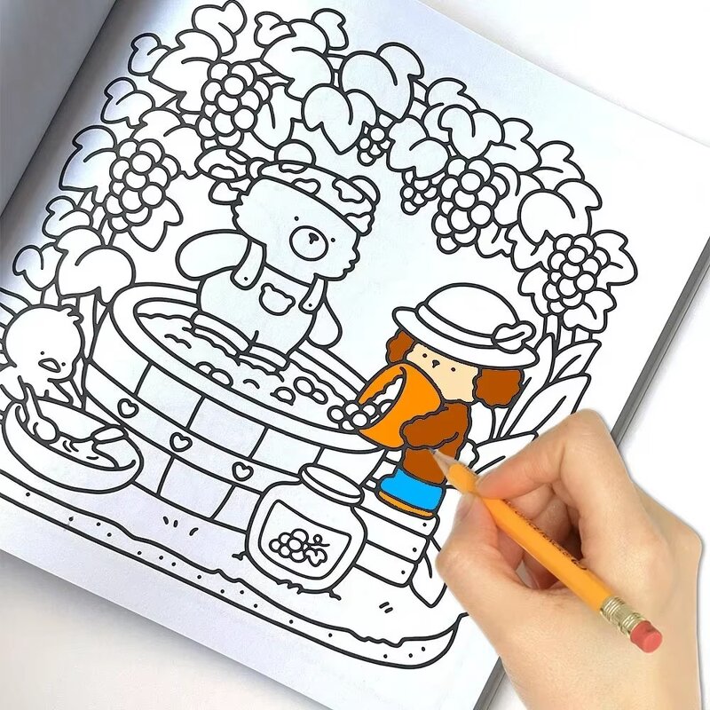 Children's Coloring Book Manufacturer - Customized Hard Cover Christian Themed Paper for Kids