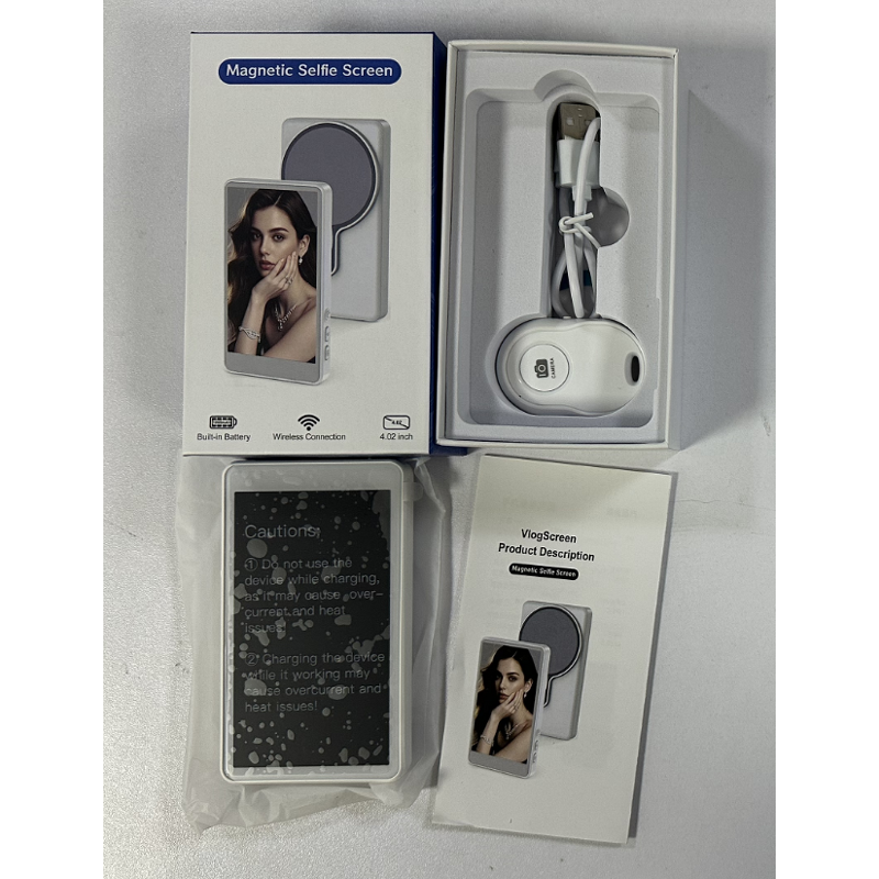 HD 16:9 Vlog Selfie Monitor Manufacturer - with Wireless Casting Real-Time Mirroring One-Click Shoot Multi-System Compatible