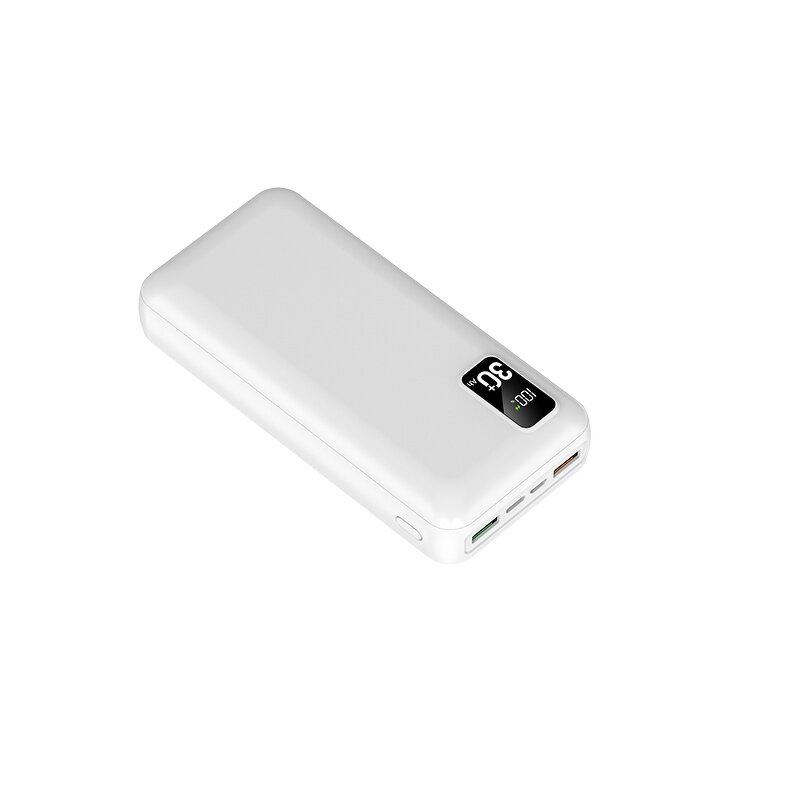 30000mAh Power Bank Manufacturer - Fast Charger 20W PD Rechargeable Battery with 3 Outputs