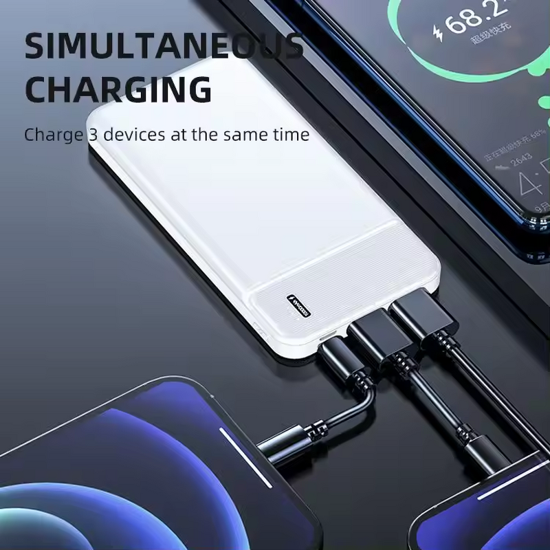 10000mAh Power Bank Manufacturer - Ultra-thin Portable Charger for iPhone External Battery 20000mAh